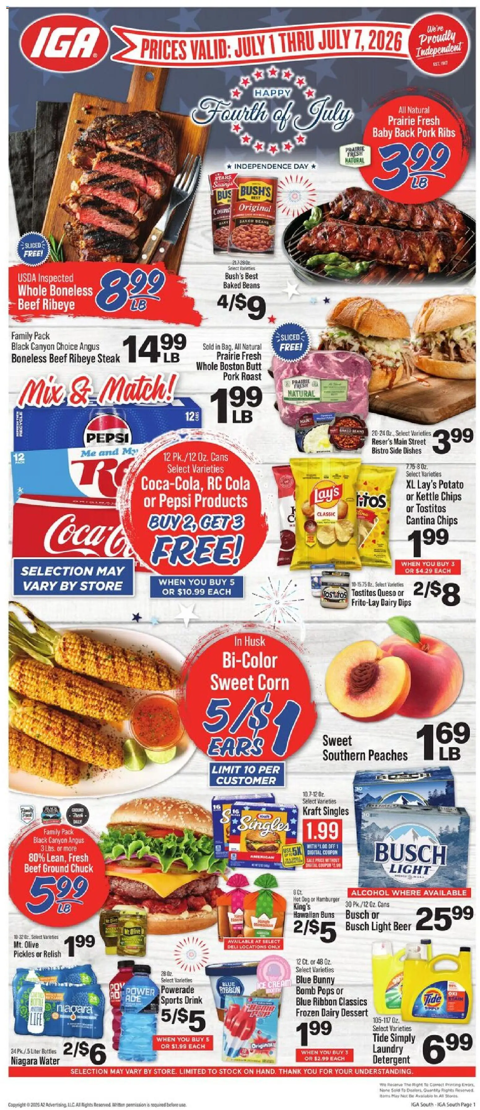 Ad Preview of IGA IGA Weekly Ad from 07/01/2026