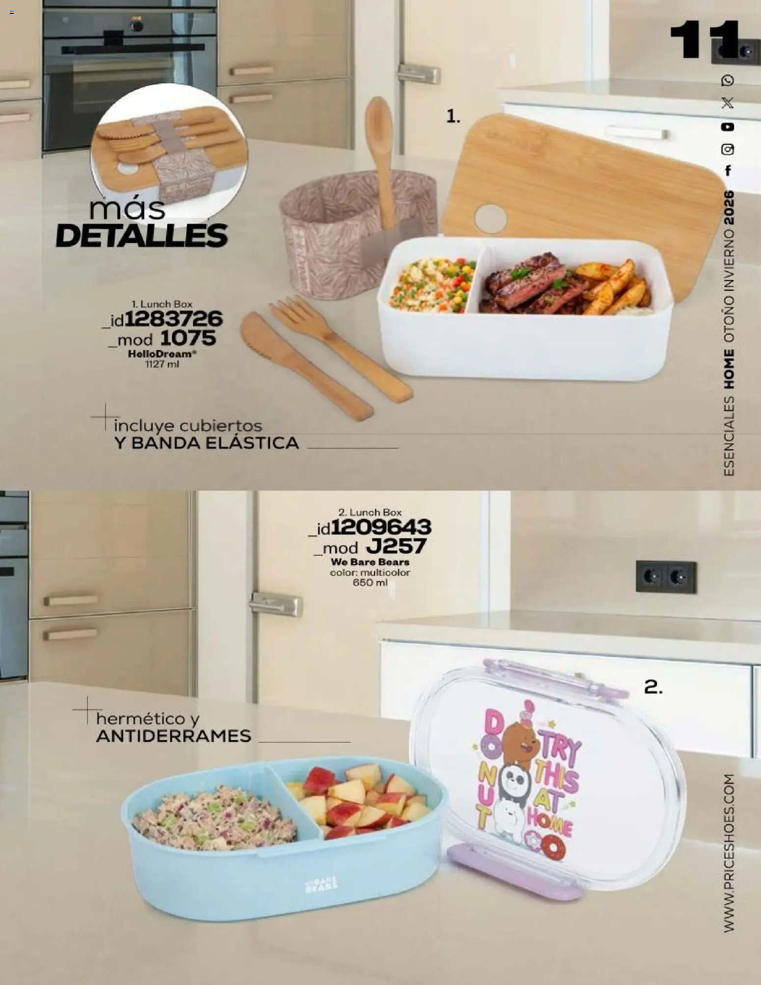 Vista previa las ofertas de la tienda Price Shoes - Price Shoes catálogo Esenciales Home desde el 17/08/2026 