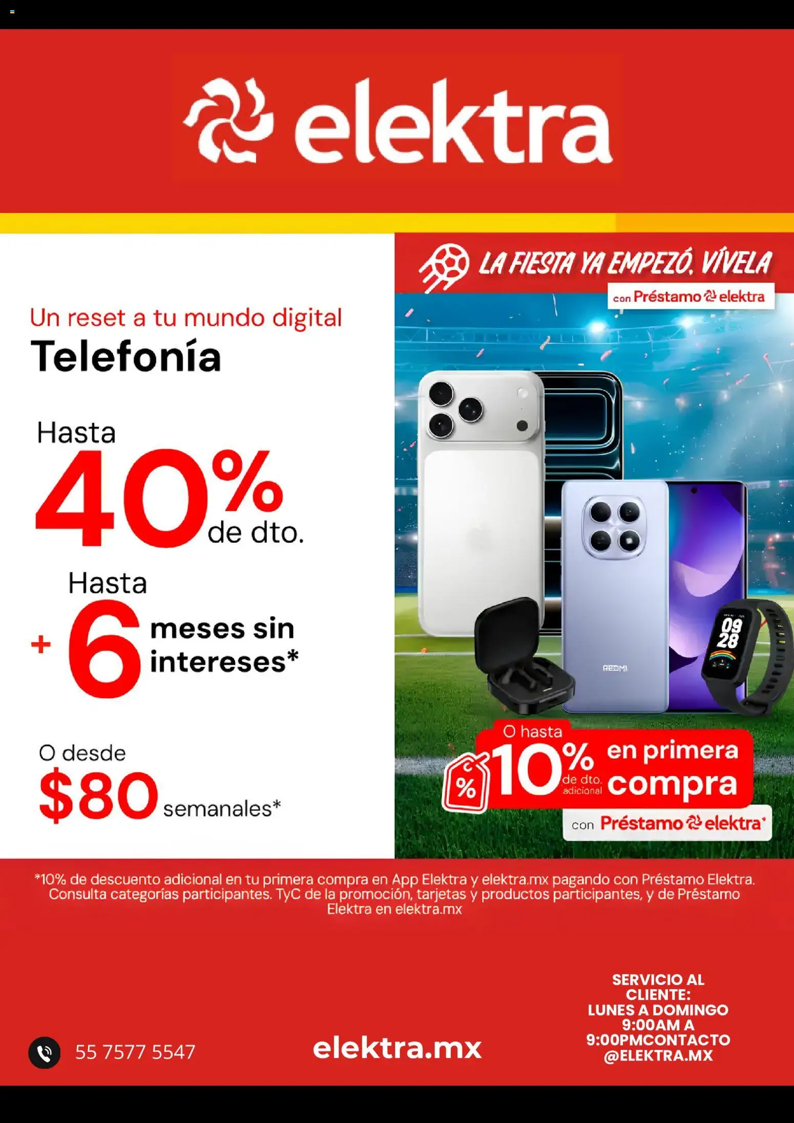 Vista previa las ofertas de la tienda Elektra - Elektra catálogo desde el 03/06/2026 