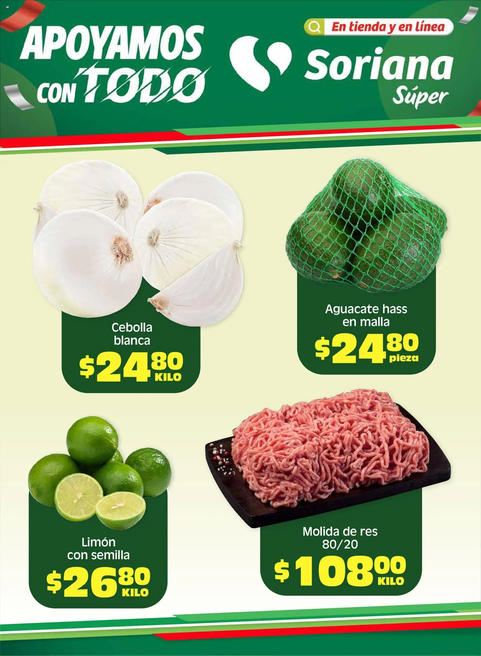 Vista previa las ofertas de la tienda Soriana - Soriana Fin de Semana Súper: Saltillo y Torreón desde el 08/05/2026 