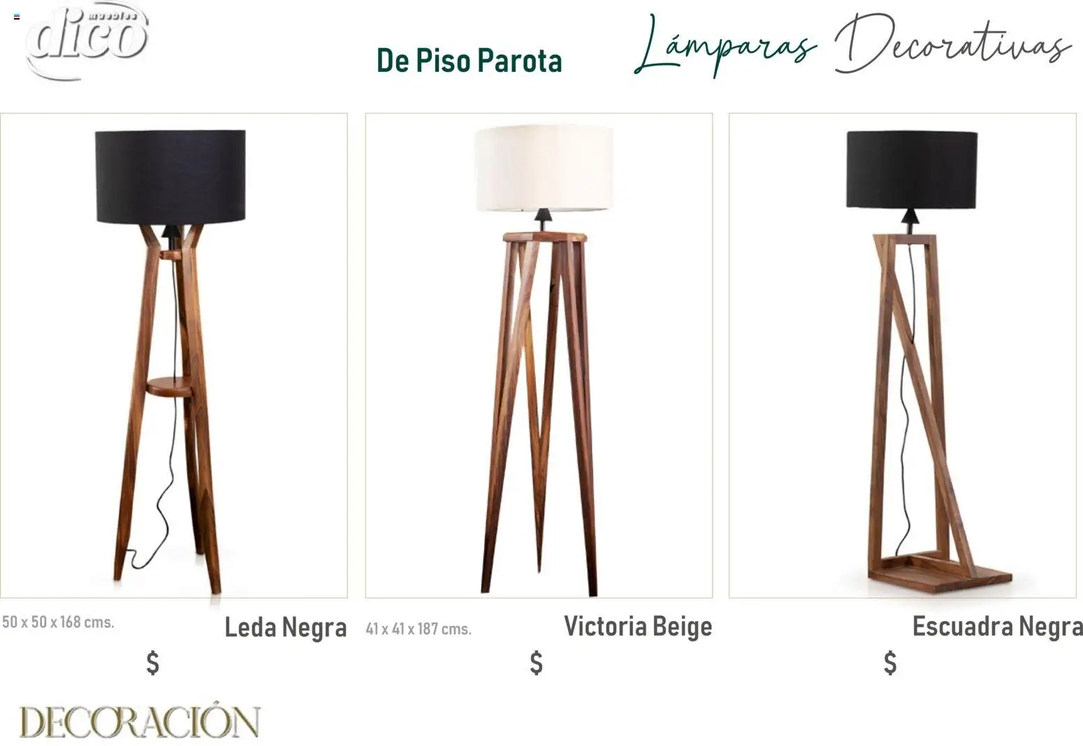 Vista previa las ofertas de la tienda Muebles Dico - Catálogo Decoración desde el 09/12/2025 