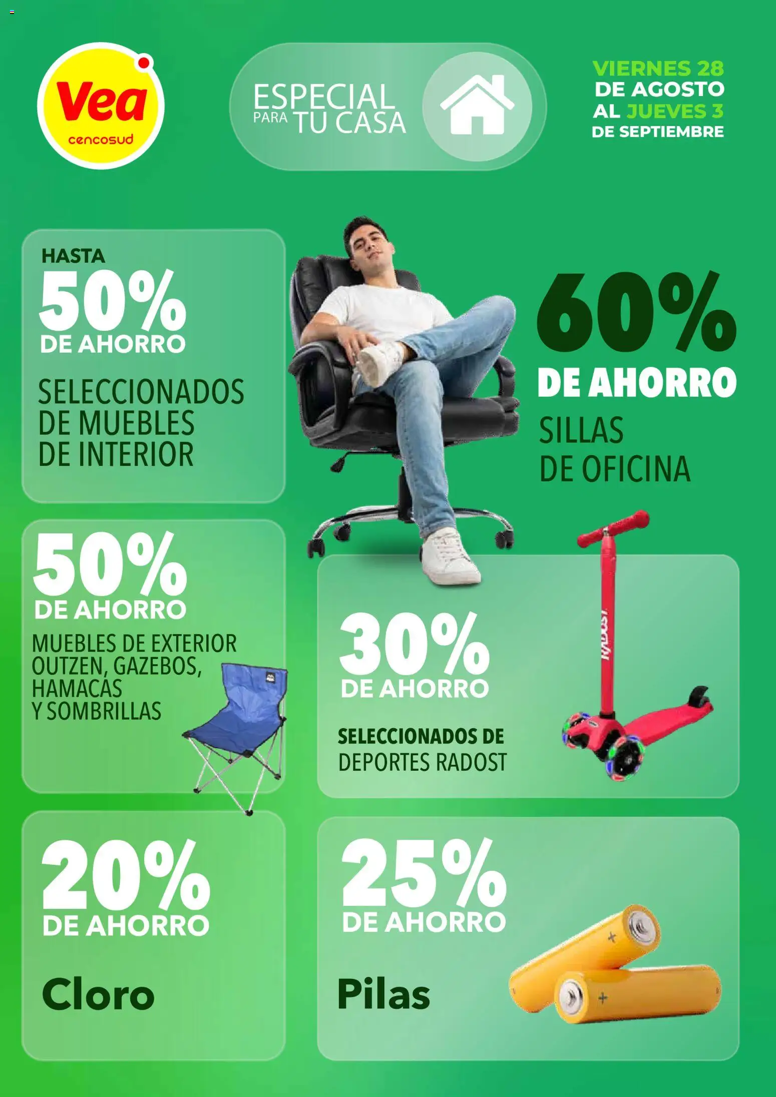 Vista previa del folleto de la tienda Vea válido desde el 28/08/2026 