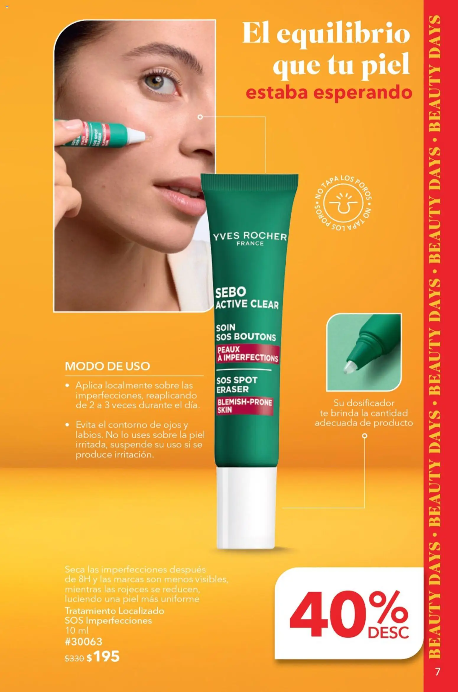 Vista previa las ofertas de la tienda Yves Rocher - Yves Rocher campaña 9 2026 desde el 23/06/2026 - Té, Sobre, Contorno de ojos, Contorno