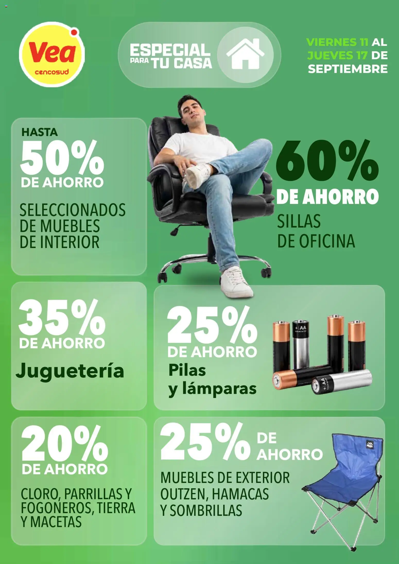 Vista previa del folleto de la tienda Vea válido desde el 11/09/2026 