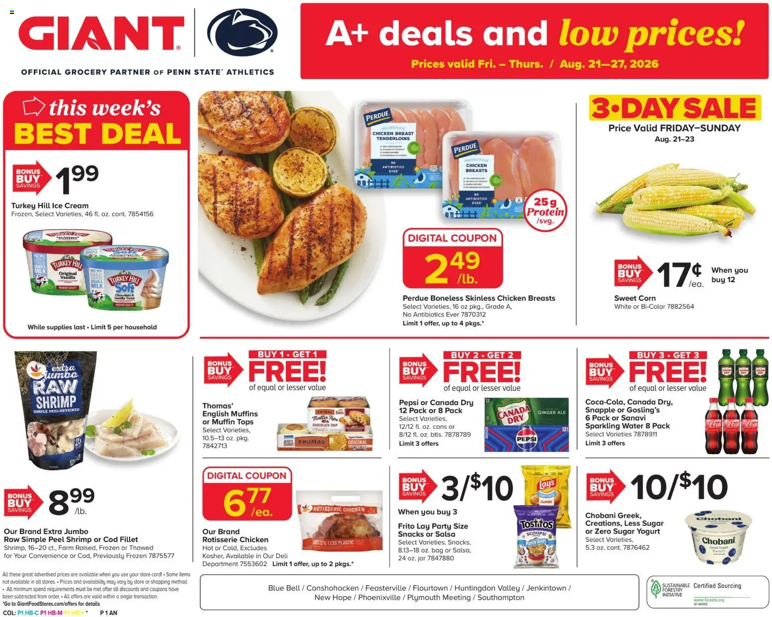 Giant Weekly Ad from 08/21/2026 >> Flyer