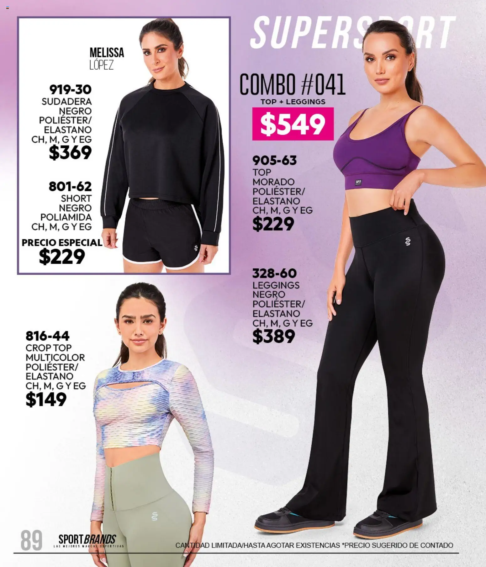 Vista previa las ofertas de la tienda Cklass - Cklass catálogo Sportbrands Dama Invierno desde el 11/09/2026 