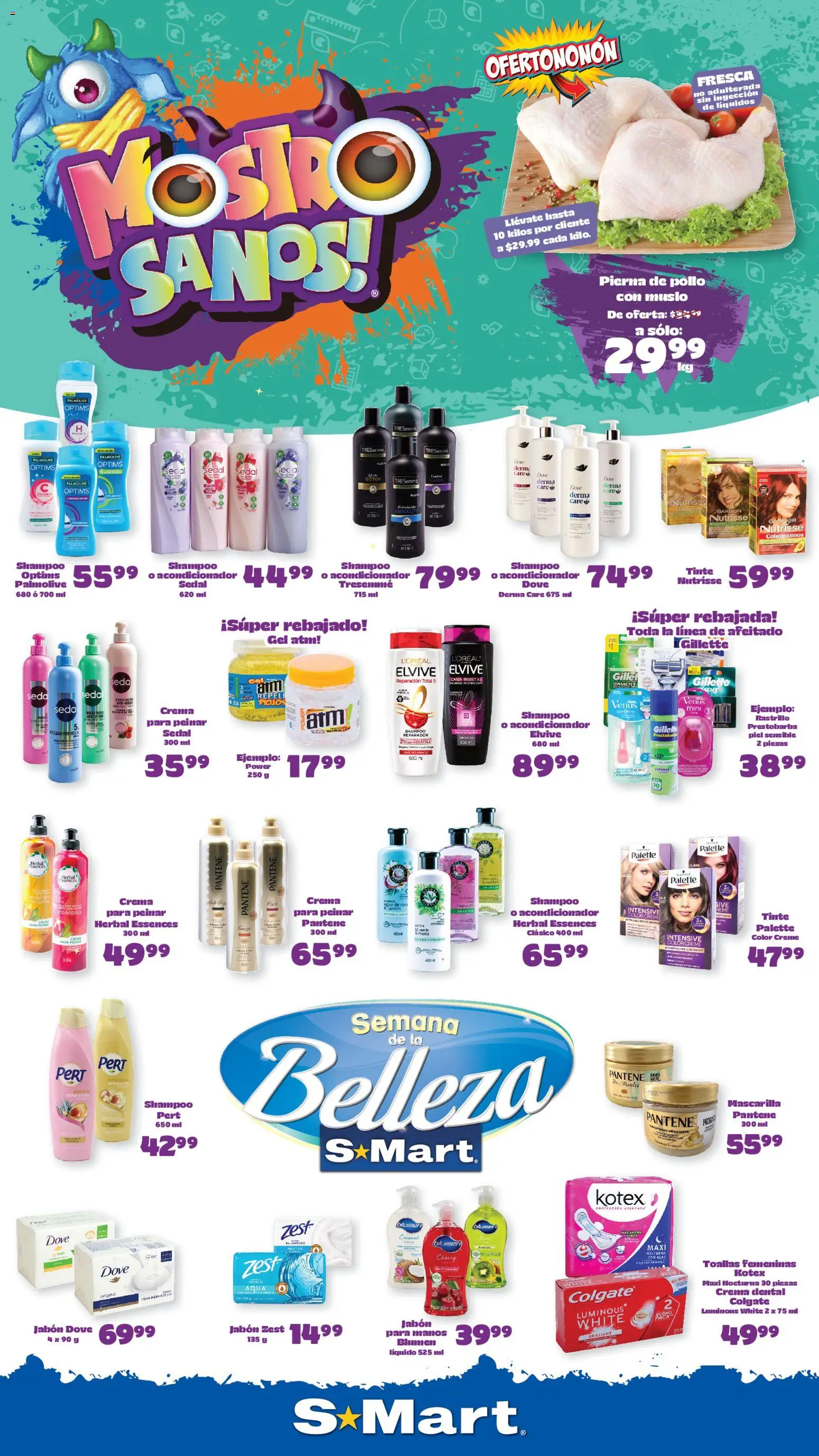 Vista previa las ofertas de la tienda S-Mart - S-Mart folleto Ofertas de feria Monterrey desde el 14/08/2026 