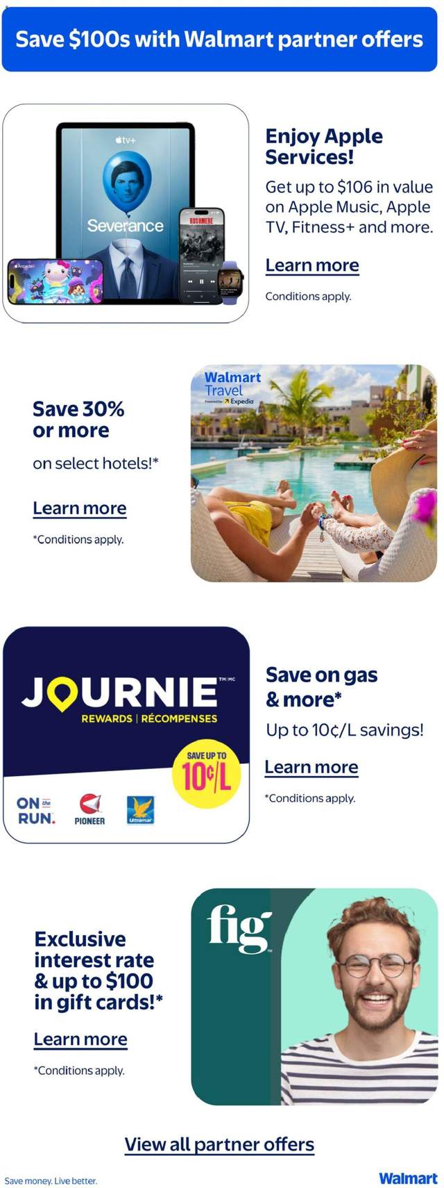New Walmart flyer from Oct 01
