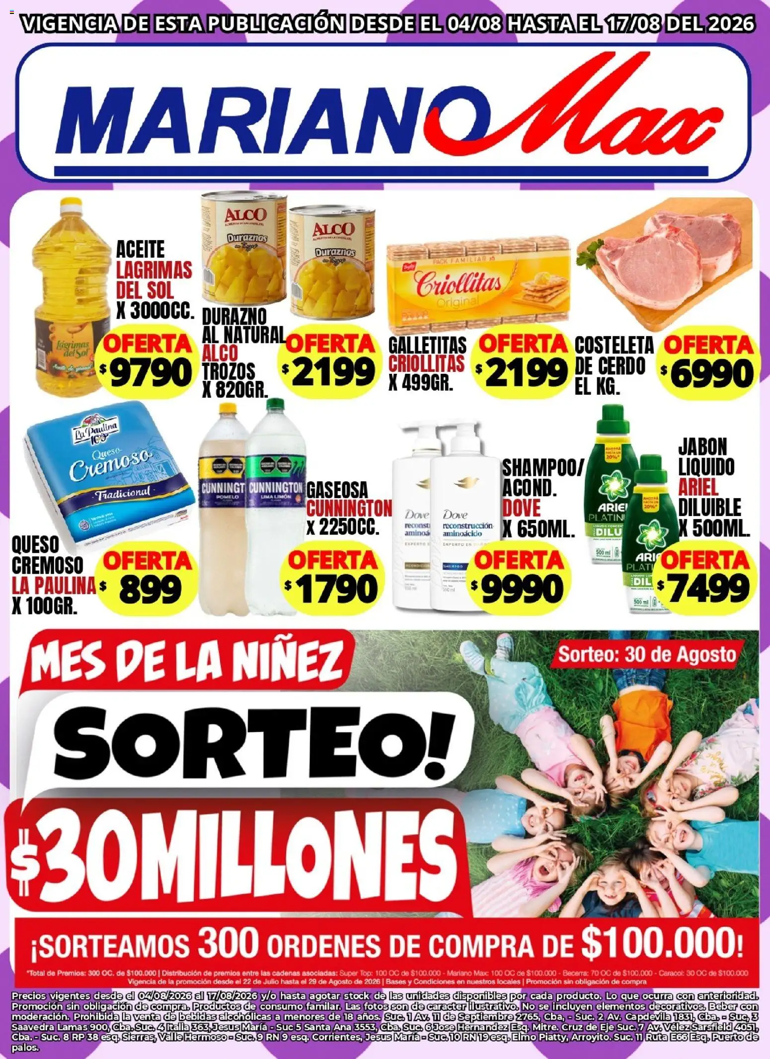 Vista previa del folleto de la tienda Mariano Max válido desde el 04/08/2026 