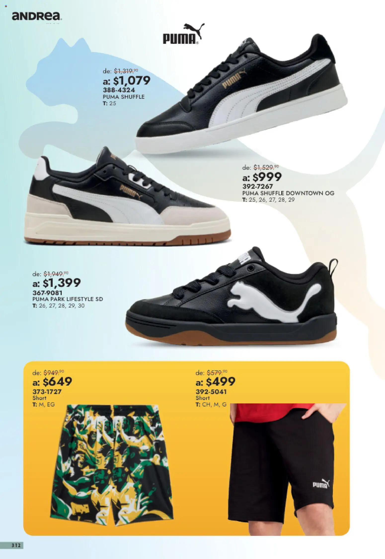Vista previa las ofertas de la tienda Andrea - Andrea catálogo Outlet desde el 26/07/2026 
