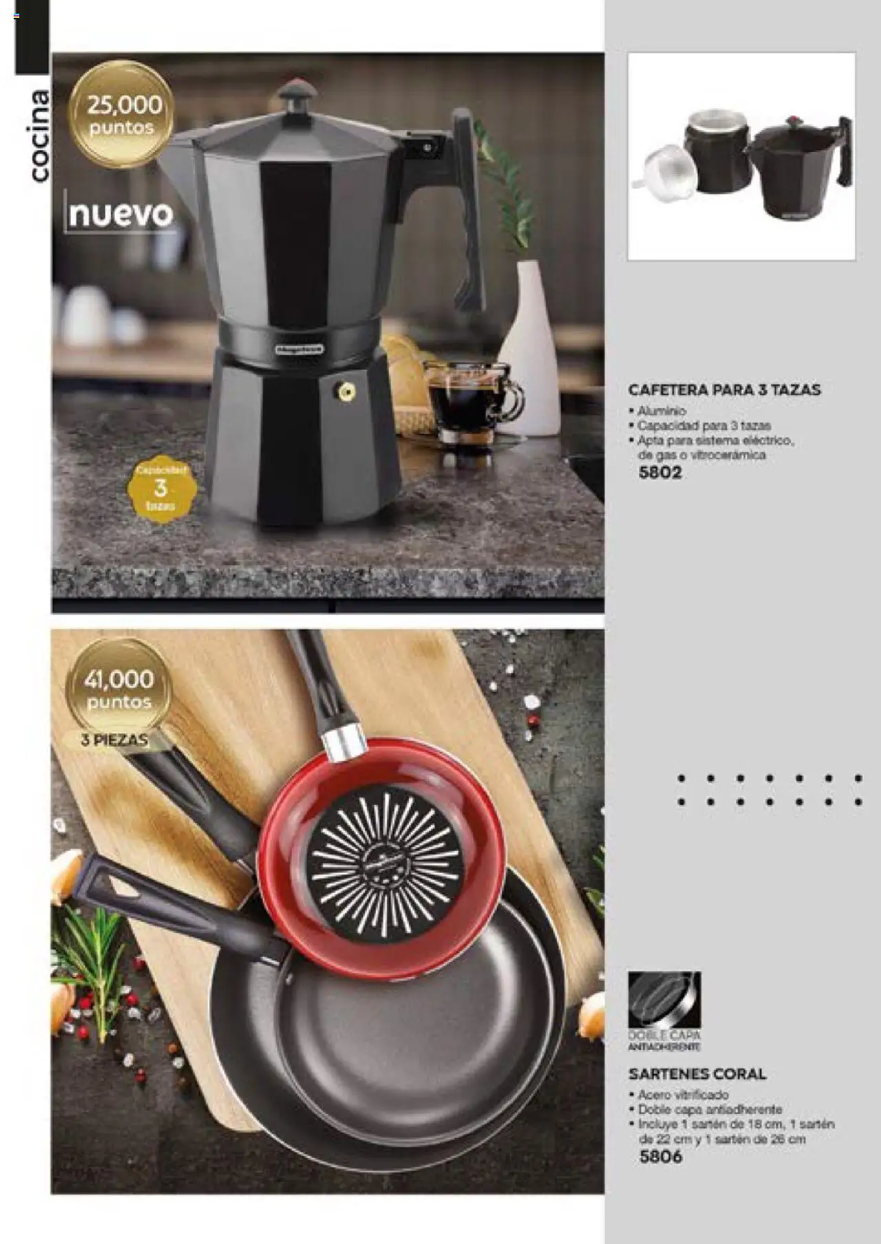 Vista previa las ofertas de la tienda Fuller - Catálogo Puntos desde el 13/06/2025 - Cocina, Cafetera, Sartén