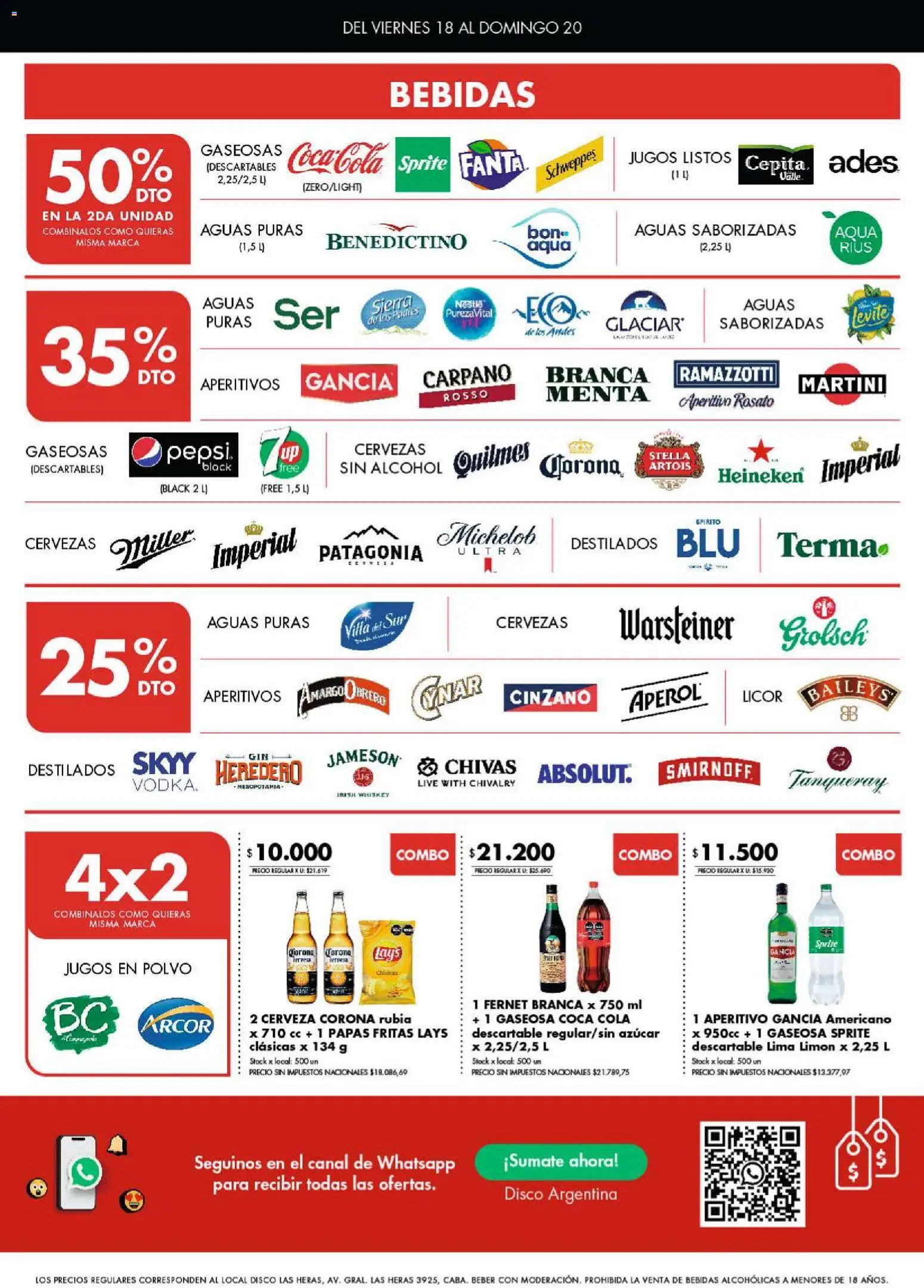 Vista previa del folleto de la tienda Disco válido desde el 18/09/2026 
