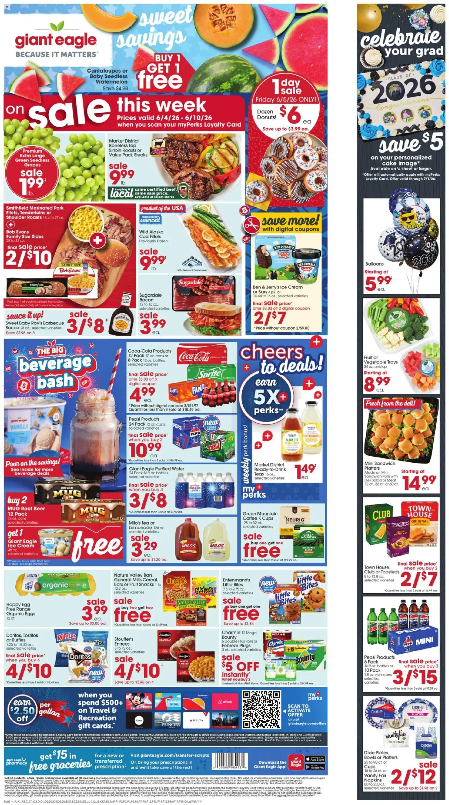 Ad Preview of Giant Eagle Giant Eagle Weekly Ad from 06/04/2026