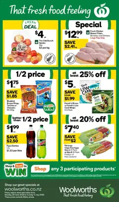 Preview of catalogue Woolworths catalogue from shop Woolworths valid 29 Jun 2026