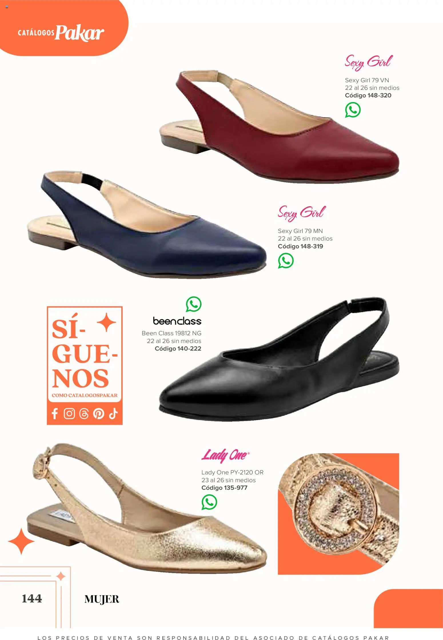 Vista previa las ofertas de la tienda SC Pakar - SC Pakar catálogo Mujer desde el 31/07/2026 