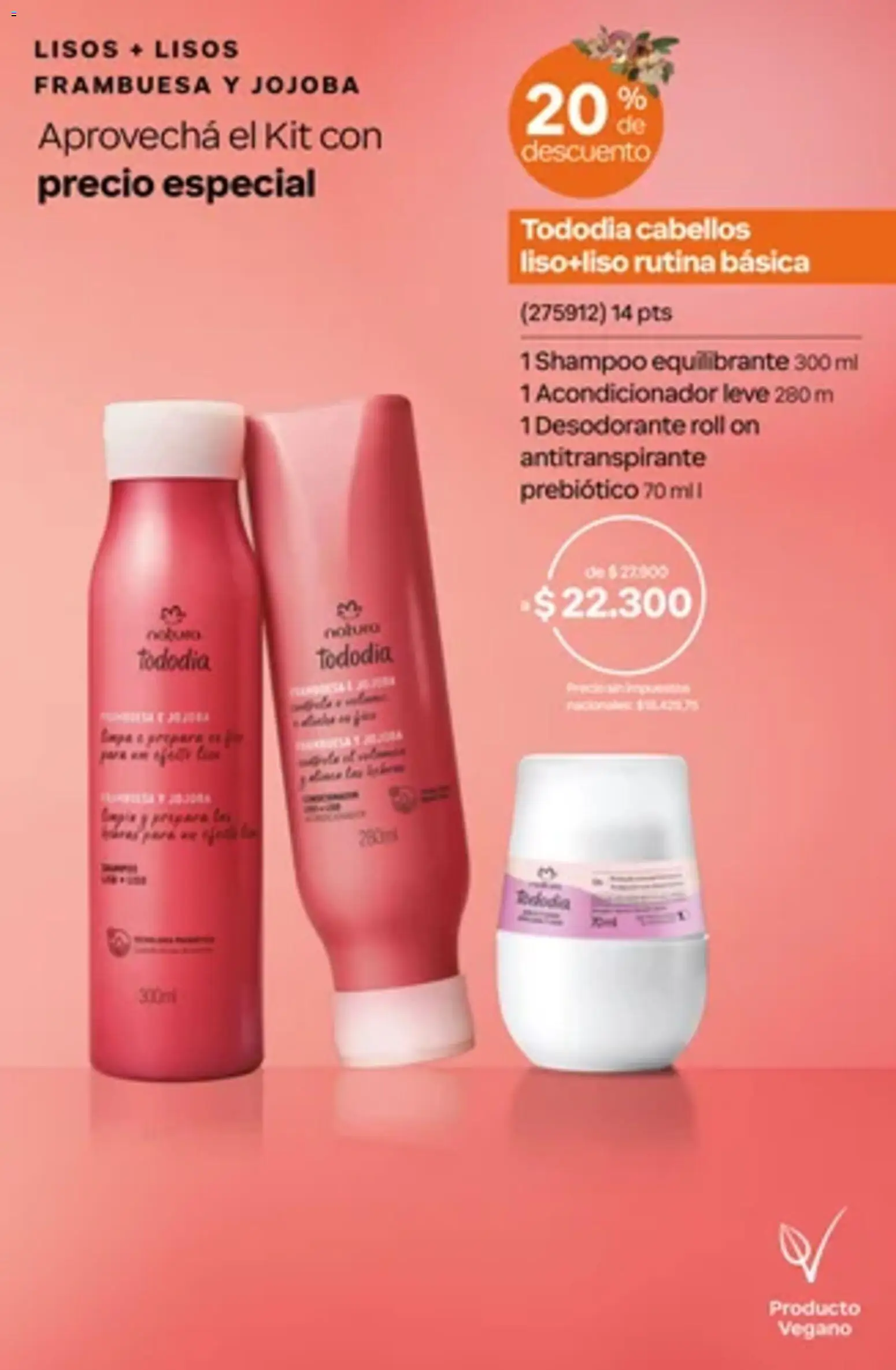 Vista previa del folleto de la tienda Natura válido desde el 01/10/2026 - Shampoo, Desodorante, Acondicionador, Antitranspirante