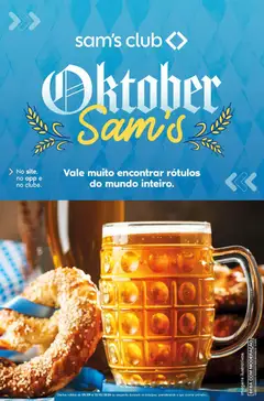 Pré-Visualização do folheto "Sam's Club ofertas Oktobersam's" da loja Sam's Club válido a partir de 29/09/2026