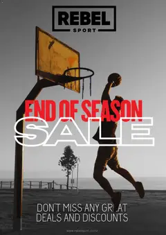 Preview of catalogue Rebel Sport catalogue from shop Rebel Sport valid 21 Jul 2026