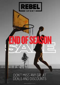 Preview of catalogue Rebel Sport catalogue from shop Rebel Sport valid 21 Jul 2026