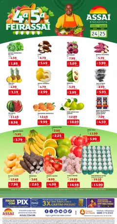 Pré-Visualização do folheto "Assaí Atacadista ofertas - PB" da loja Assaí Atacadista válido a partir de 24/06/2026