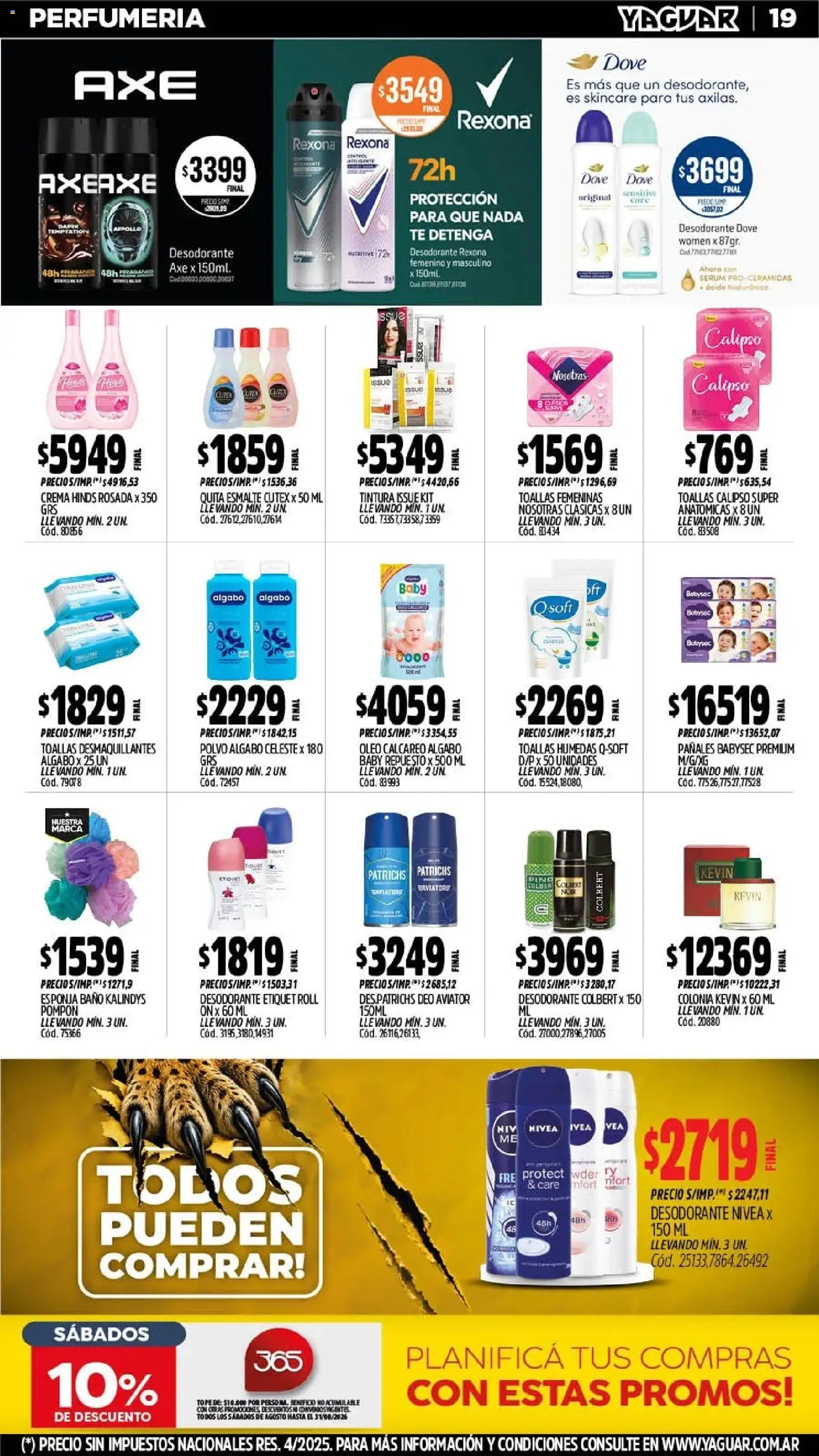 Vista previa del folleto de la tienda Yaguar válido desde el 03/08/2026 