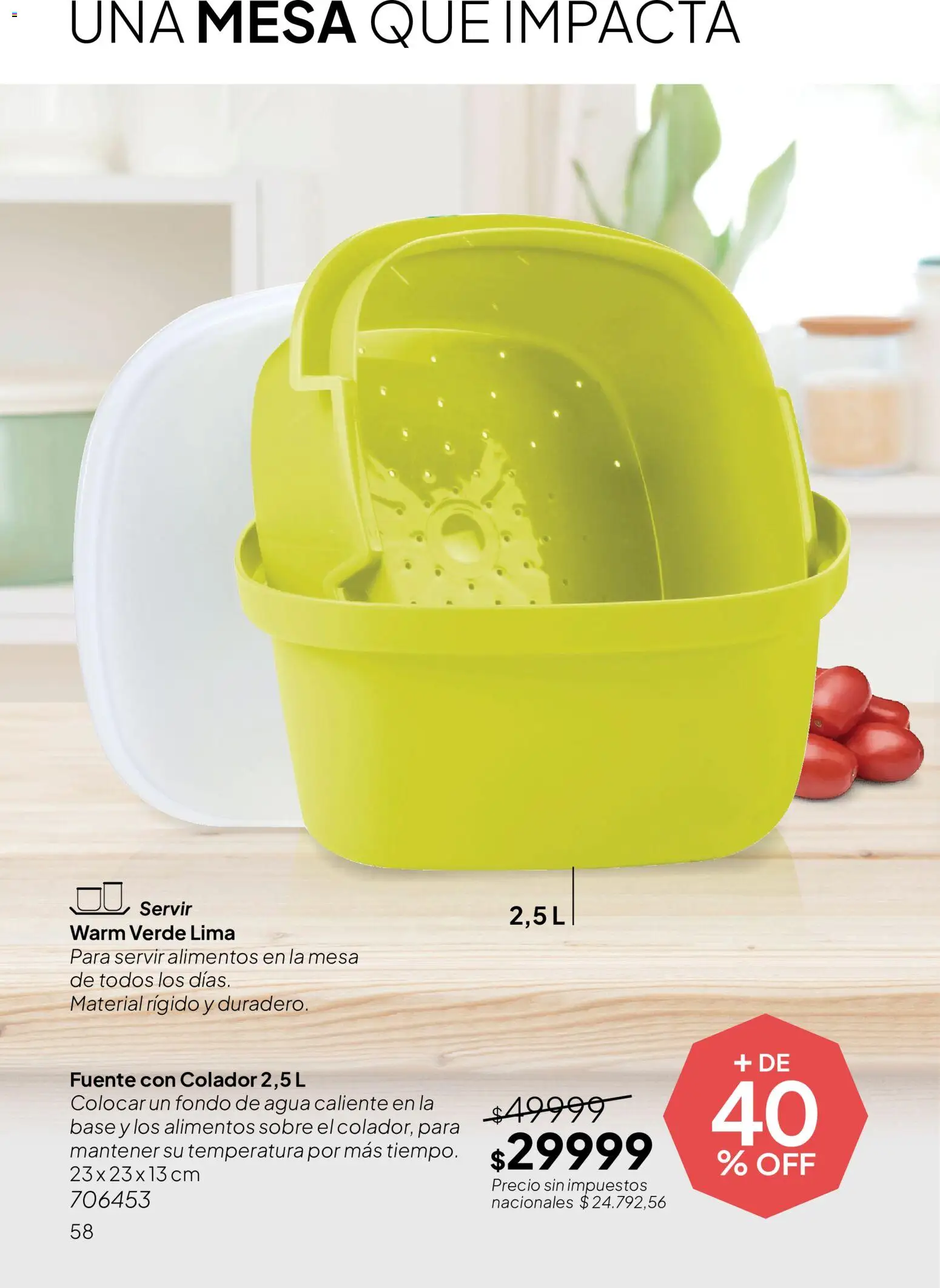 Vista previa del folleto de la tienda Tupperware válido desde el 01/09/2026 
