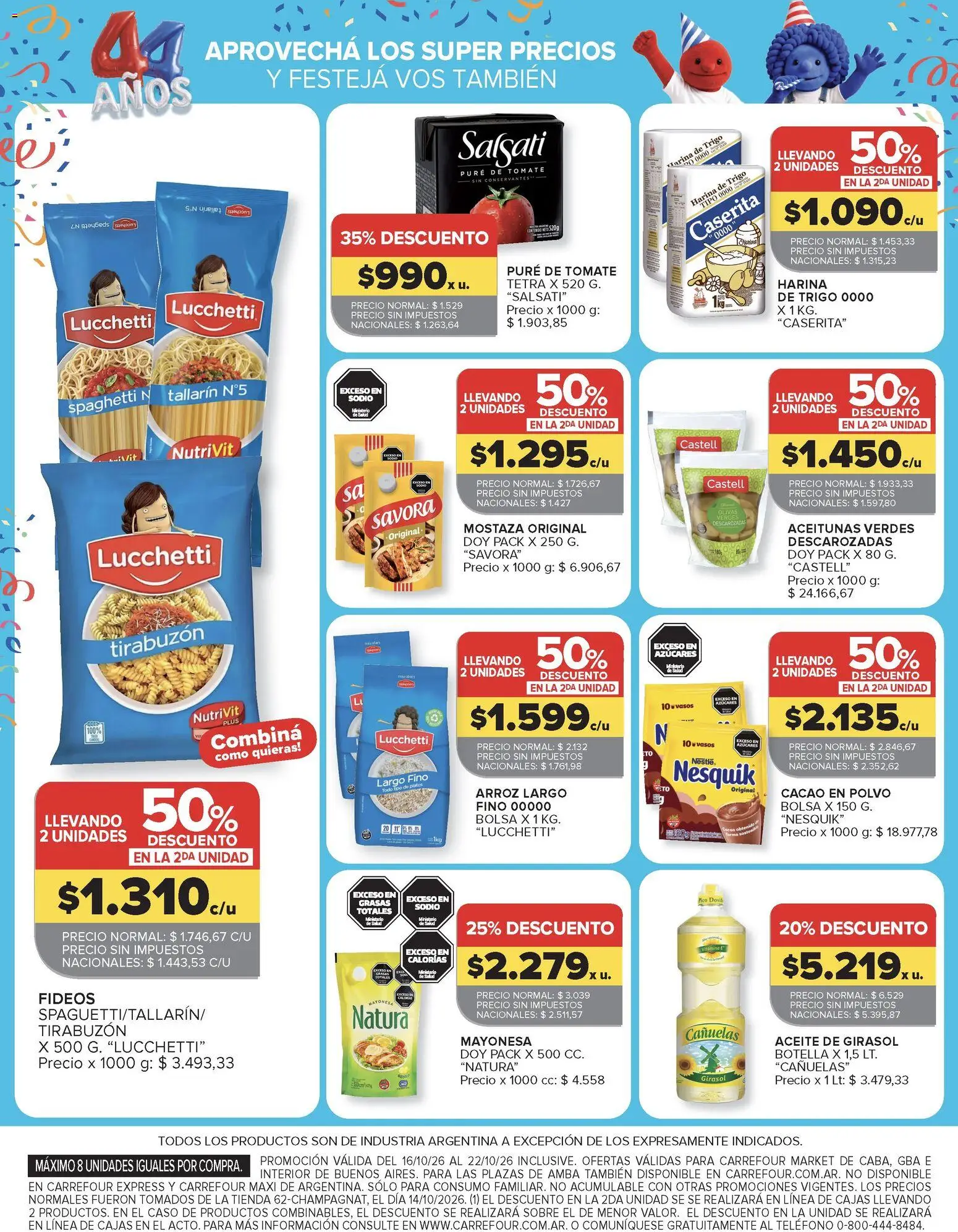 Vista previa del folleto de la tienda Carrefour Market válido desde el 16/10/2026 