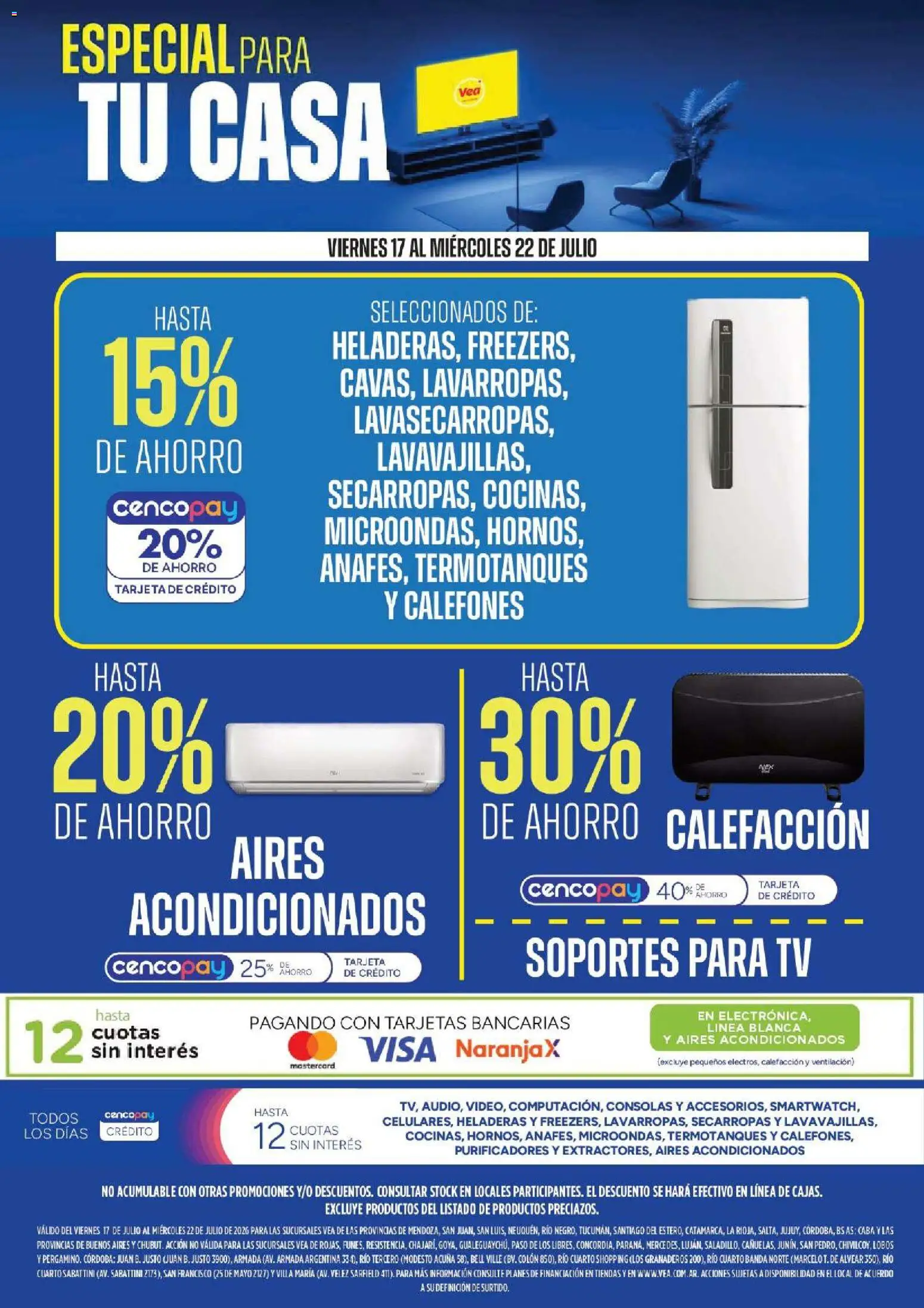 Vista previa del folleto de la tienda Vea válido desde el 17/07/2026 