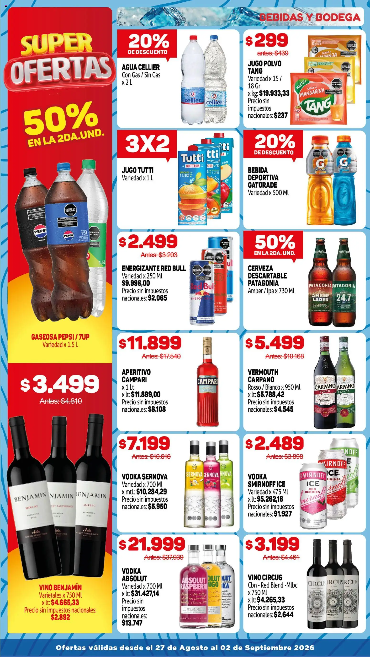 Vista previa del folleto de la tienda Makro válido desde el 27/08/2026 