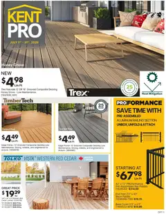 Un aperçu du dépliant Kent - KentPro Monthly - NS du magasin Kent est valide à partir 1 juill. 2026
