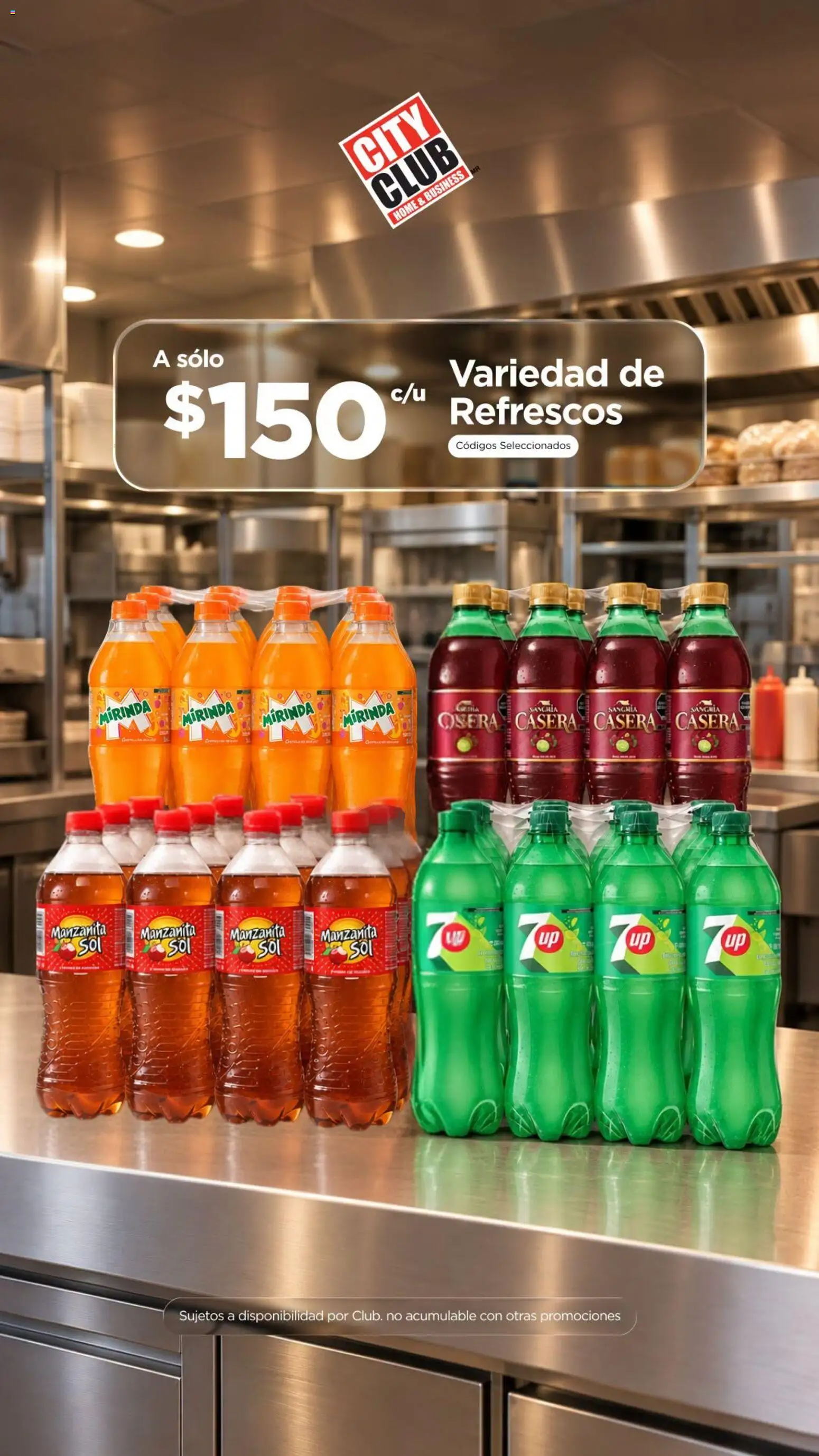 Vista previa las ofertas de la tienda City Club - City Club catálogo Surte tu negocio ο evento al mejor precio desde el 12/10/2026 