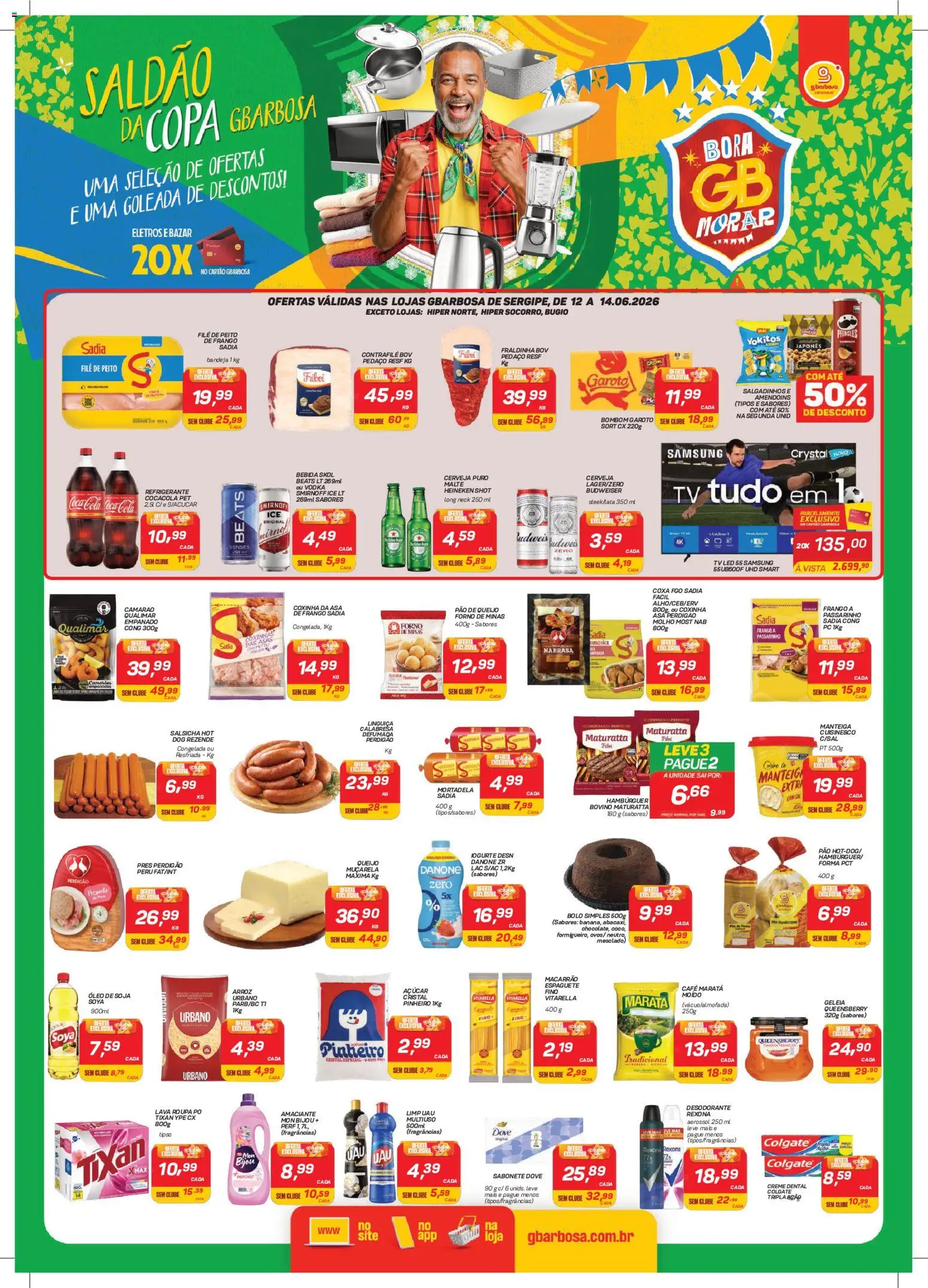 Pré-Visualização do folheto "Gbarbosa - Ofertas da semana" da loja Gbarbosa válido a partir de 12/06/2026