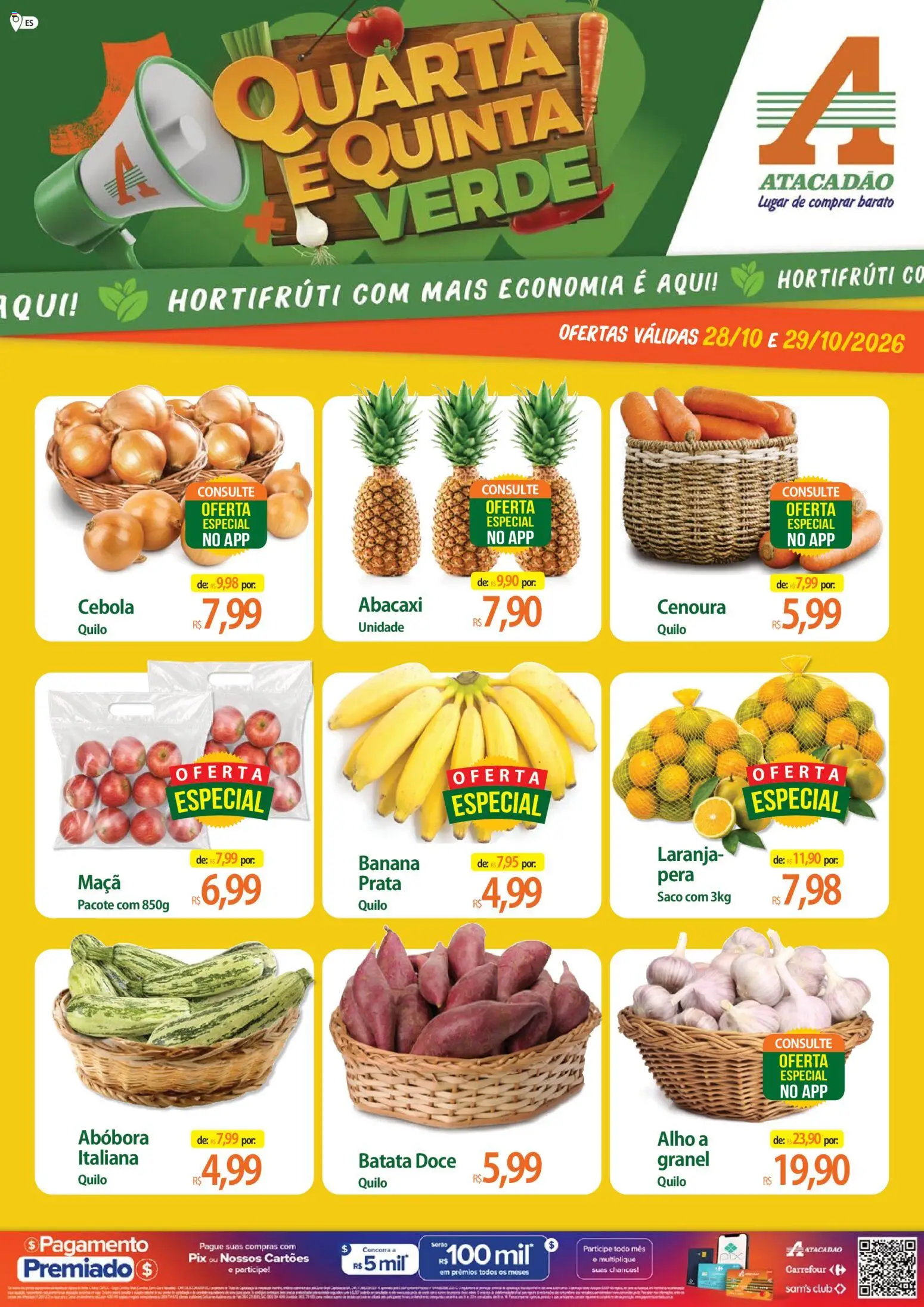 Pré-Visualização do folheto "Atacadão ofertas - ES" da loja Atacadão válido a partir de 28/10/2026