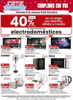 Vista previa del folleto de la tienda Coto válido desde el 02/10/2026 