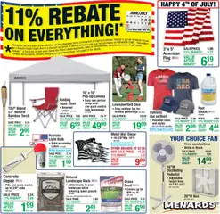 Ad Preview of Menards Menards Weekly Ad from 06/25/2026