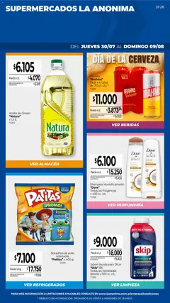 Vista previa del folleto de la tienda La Anonima válido desde el 30/07/2026 
