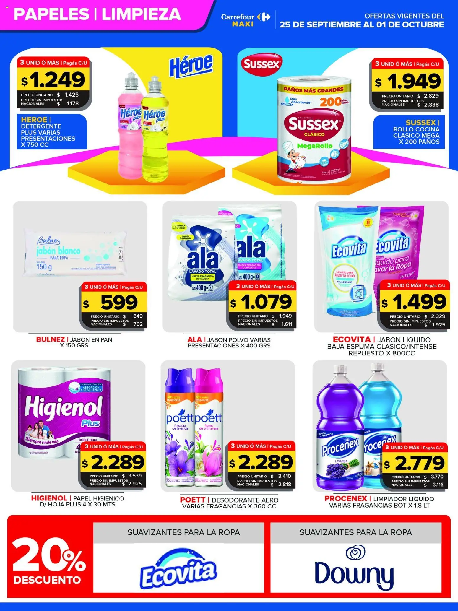 Vista previa del folleto de la tienda Carrefour Maxi válido desde el 25/09/2026 