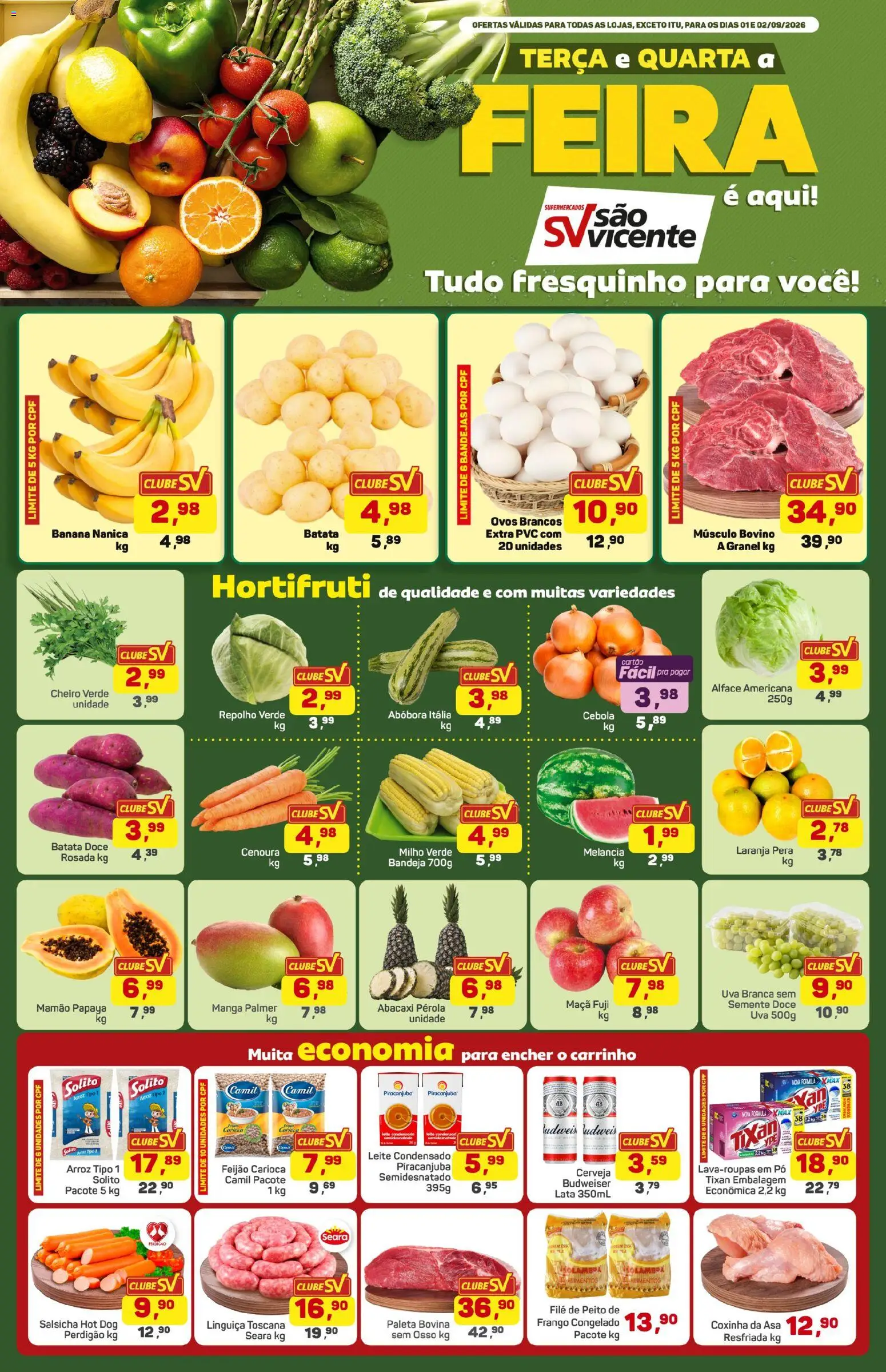 Ofertas Supermercados São Vicente até 02/09/2026. - Página 1