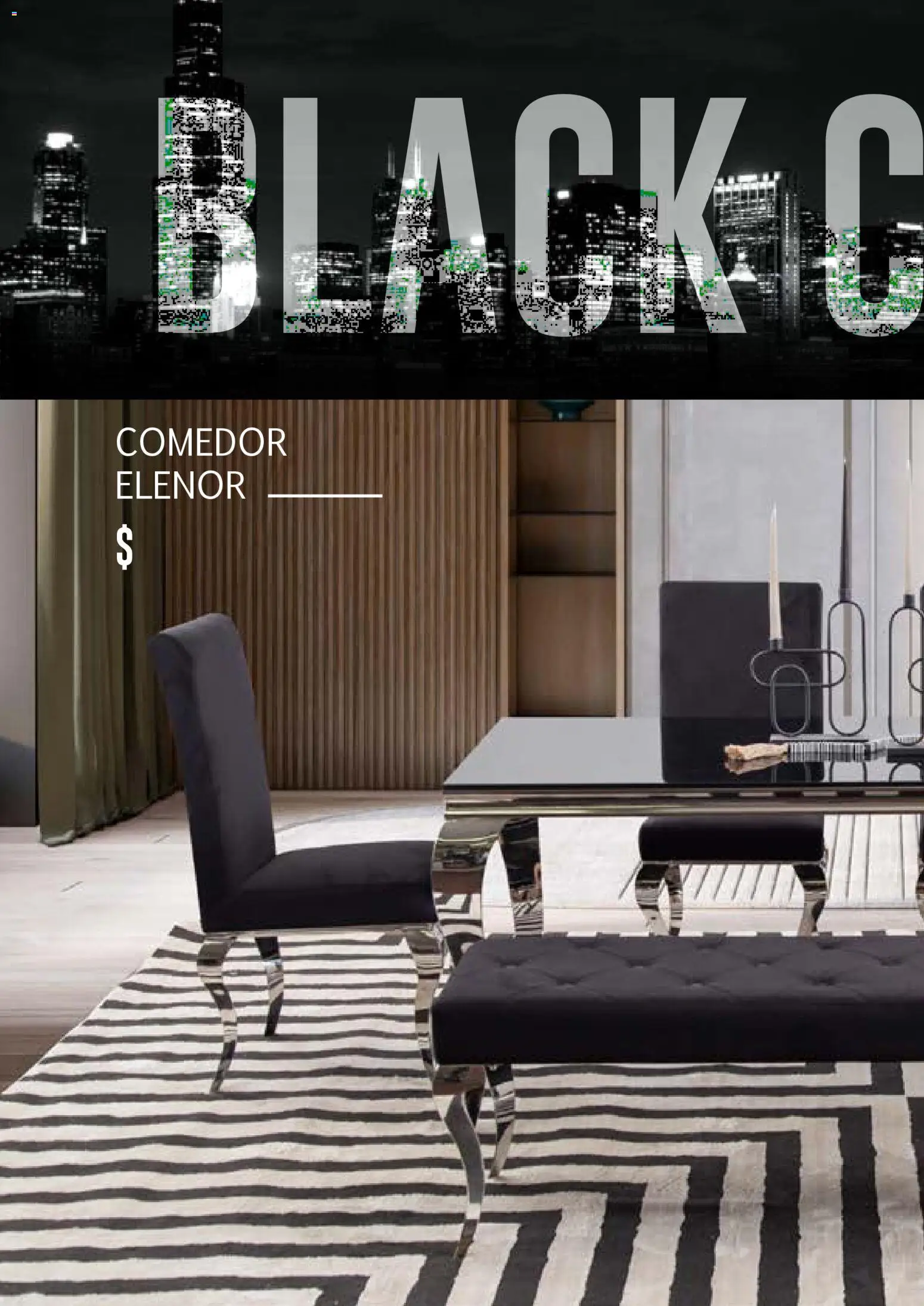 Vista previa las ofertas de la tienda Muebles Dico - Muebles Dico catálogo Black Chicago desde el 17/03/2026 