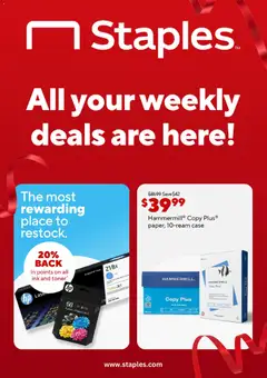 Ad Preview of Staples Staples Weekly Ad from 05/31/2026