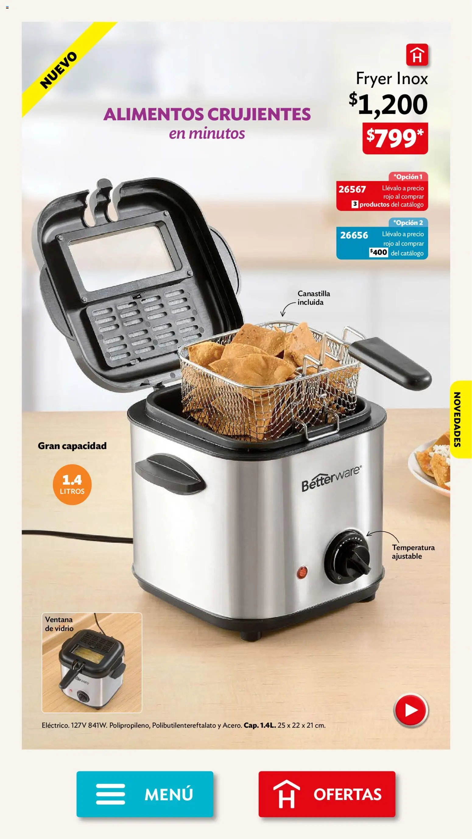 Vista previa las ofertas de la tienda Betterware - Betterware campaña 9 2026 desde el 31/08/2026 