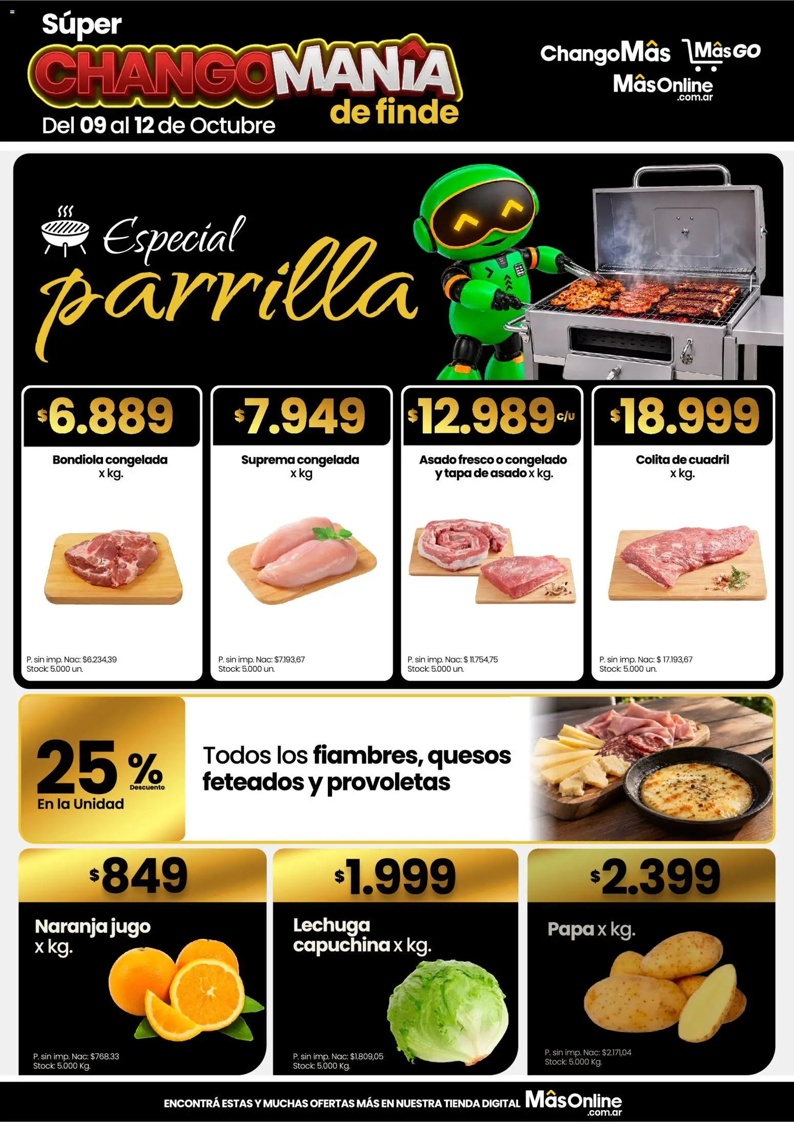Vista previa del folleto de la tienda Changomas válido desde el 09/10/2026 