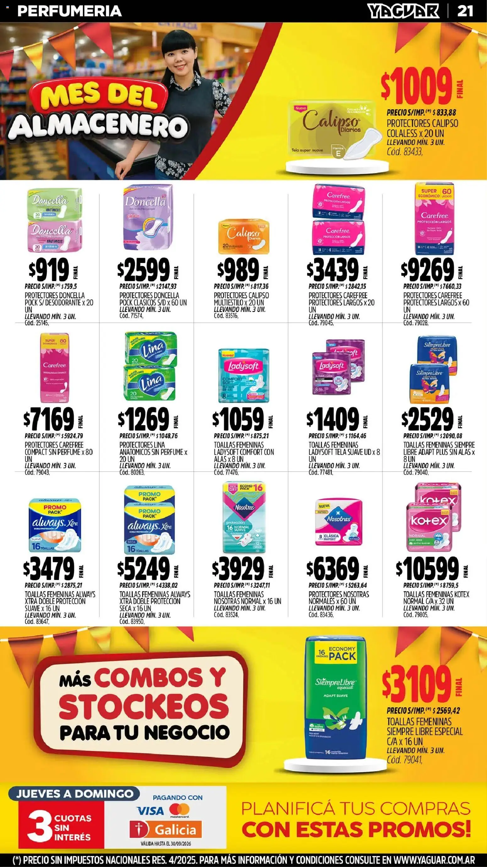 Vista previa del folleto de la tienda Yaguar válido desde el 31/08/2026 