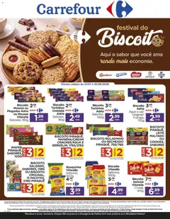 Pré-Visualização do folheto "Carrefour ofertas Festival dos biscoitos" da loja Carrefour válido a partir de 31/07/2026