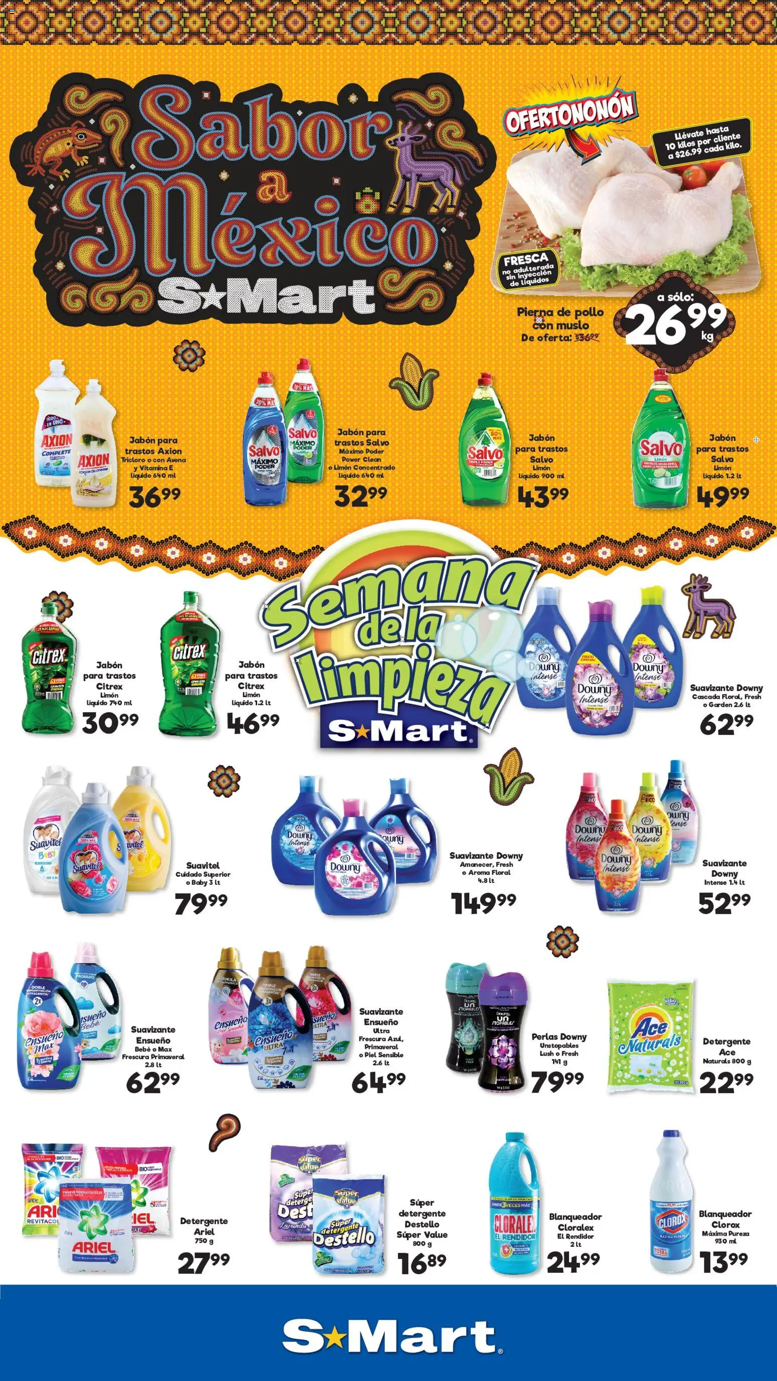 Vista previa las ofertas de la tienda S-Mart - S-Mart folleto Ofertas de feria Ciudad Juárez desde el 04/09/2026 
