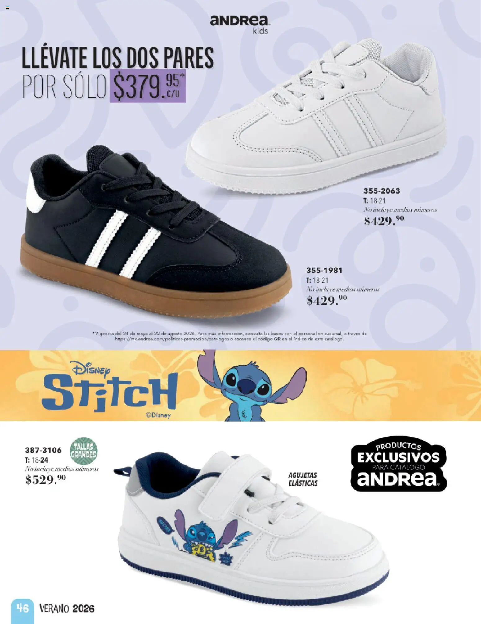 Vista previa las ofertas de la tienda Andrea - Andrea catálogo Infantil desde el 24/05/2026 