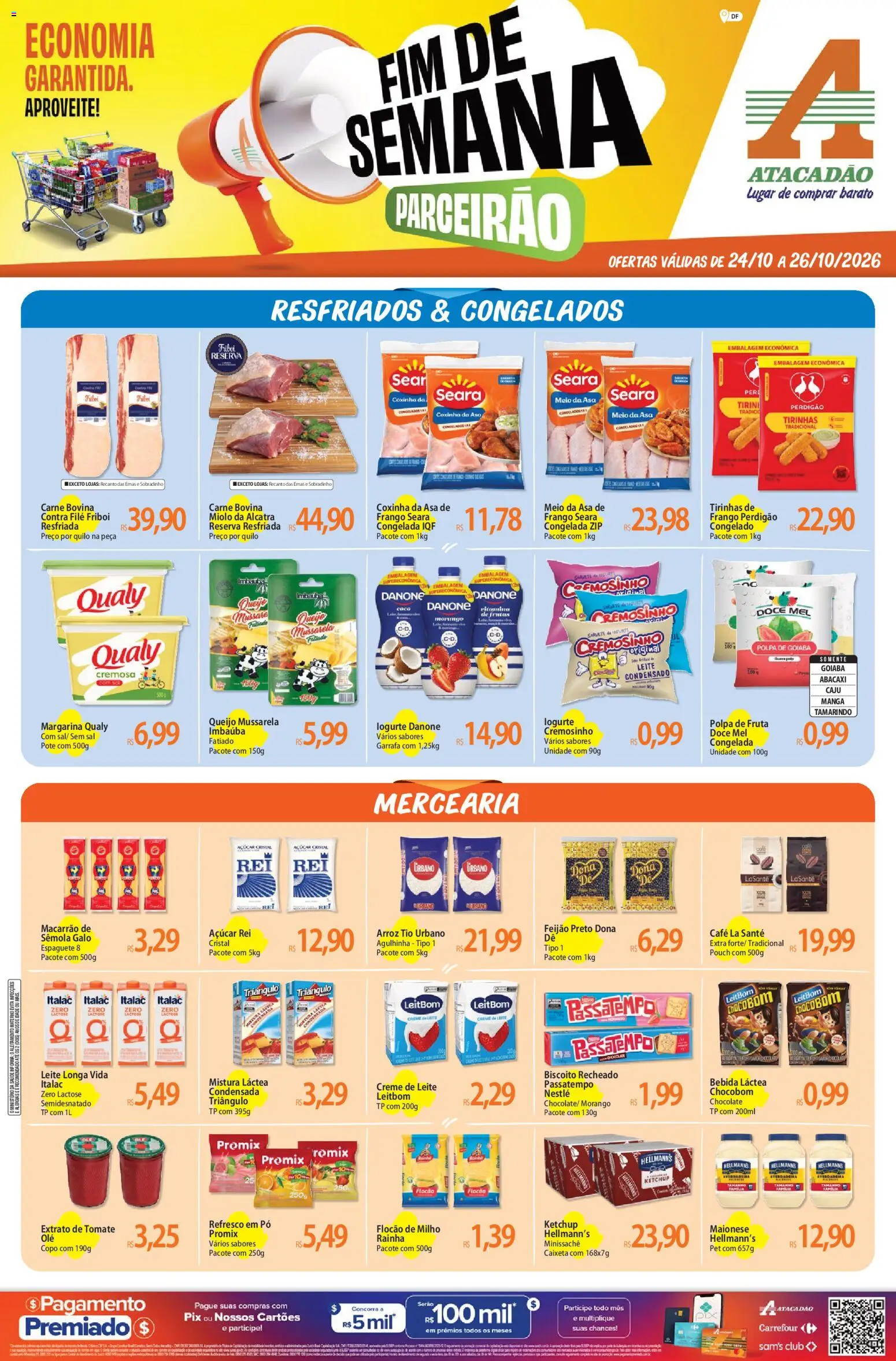 Pré-Visualização do folheto "Atacadão ofertas - DF" da loja Atacadão válido a partir de 24/10/2026