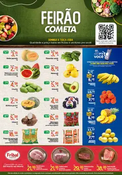 Pré-Visualização do folheto "Cometa Supermercados ofertas Feirão" da loja Cometa Supermercados válido a partir de 13/09/2026