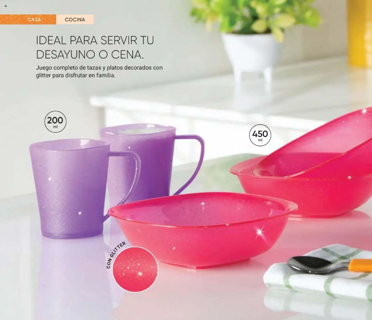 Vista previa las ofertas de la tienda AVON - AVON Casa & Estilo 8 2026 desde el 08/05/2026 - Juego, Cocina, Glitter