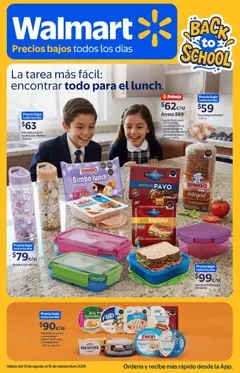Vista previa las ofertas de la tienda Walmart - Walmart folleto Back to School desde el 13/08/2026 